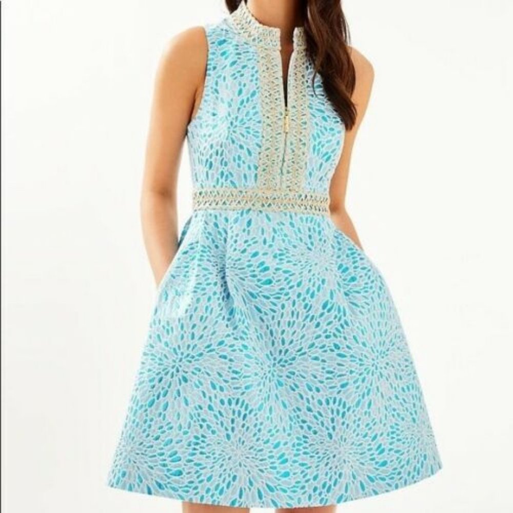 Bermuda Blue Lagoon Jacquard - 10